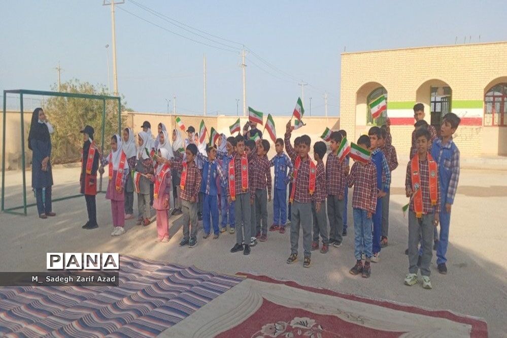 افتتاح طرح باران رحمت در مدارس دلوار