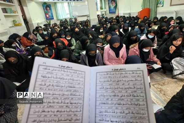 قرائت دعای توسل یادبود شهید حسن براتی در کاشمر