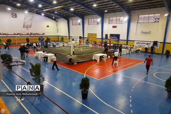 مسابقات قهرمانی بوکس جوانان استان مازندران