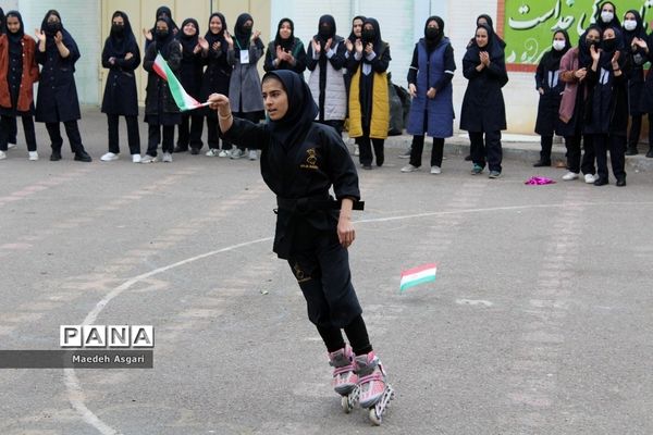 برگزاری المپیاد ورزشی درون مدرسه‌ای در دبیرستان شهید‌خدابخشی قم