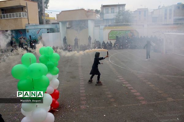برگزاری المپیاد ورزشی درون مدرسه‌ای در دبیرستان شهید‌خدابخشی قم