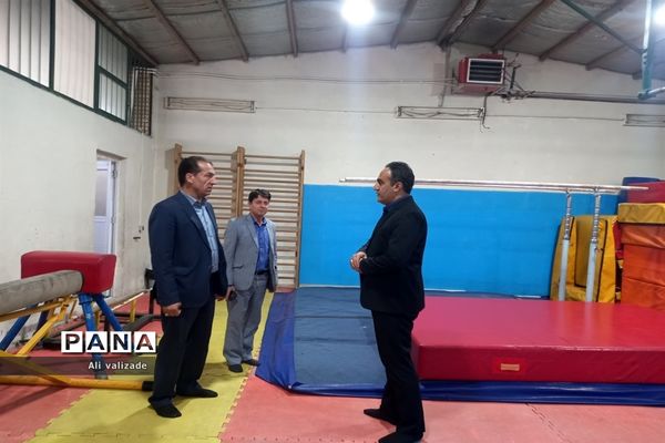 برگزاری آیین افتتاحیه مسابقات دانش‌آموزی و بازدید از اماکن ورزشی منطقه ۱۴