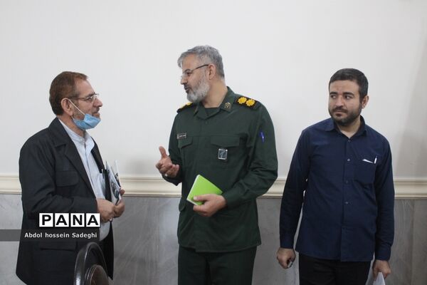 نشست خبری فرمانده امام صادق (ع) بوشهر