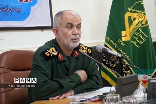 نشست خبری فرمانده امام صادق (ع) بوشهر