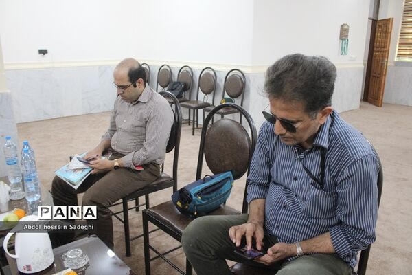 نشست خبری فرمانده امام صادق (ع) بوشهر