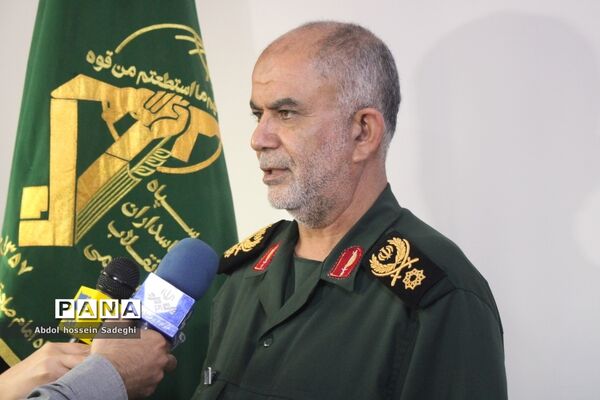 نشست خبری فرمانده امام صادق (ع) بوشهر