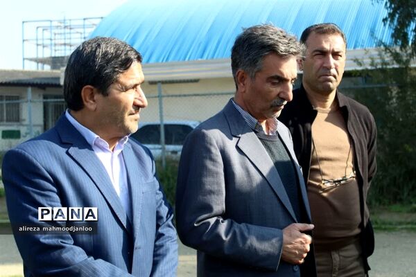 بازدید مدیرکل ورزش و جوانان مازندران از پروژه‌های ورزشی نیمه‌کاره گلوگاه