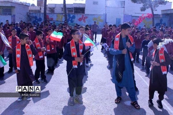 مراسم یادبود شهدای دانش آموز فاطمیون
