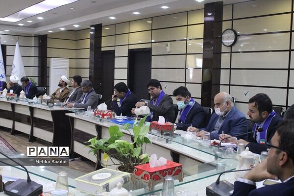 نشست مسئولان سازمان دانش‌آموزی استان بوشهر