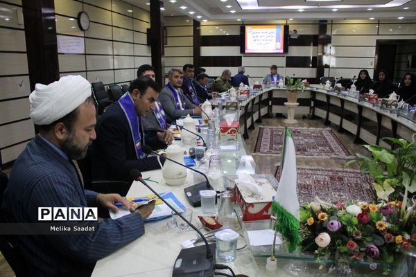 نشست مسئولان سازمان دانش‌آموزی استان بوشهر