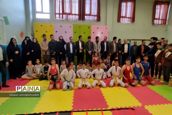 آیین افتتاحیه پروژه‌های ورزشی آموزش و پرورش شهرستان قرچک