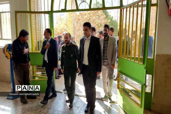 آیین افتتاحیه پروژه‌های ورزشی آموزش و پرورش شهرستان قرچک