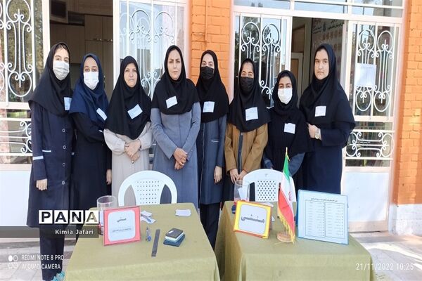 انتخابات شورای دانش‌آموزی در دبیرستان شاهد مطهره کاشمر