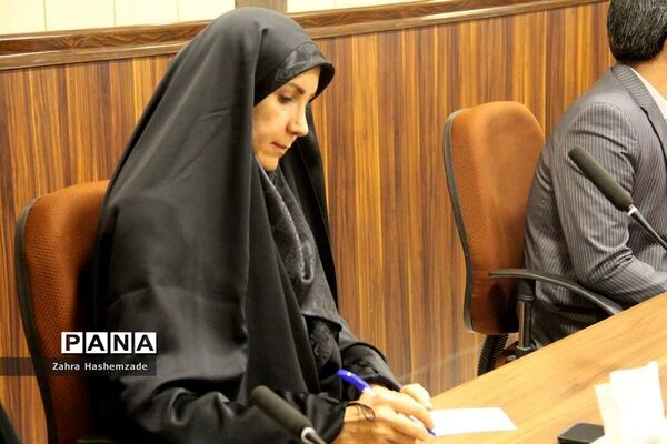 جلسه تودیع و معارفه معاون آموزش ابتدایی آموزش و پرورش ناحیه یک شهرری