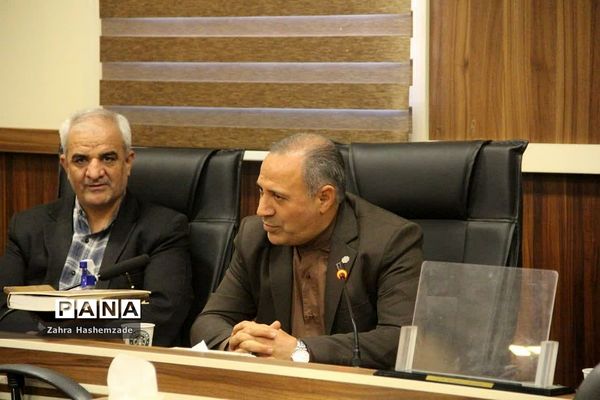 جلسه تودیع و معارفه معاون آموزش ابتدایی آموزش و پرورش ناحیه یک شهرری