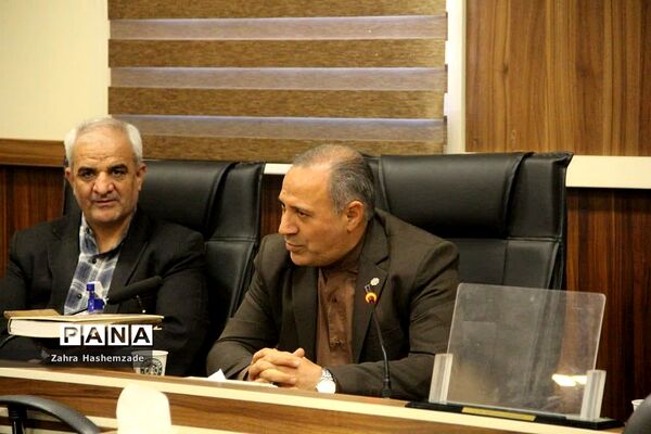 جلسه تودیع و معارفه معاون آموزش ابتدایی آموزش و پرورش ناحیه یک شهرری