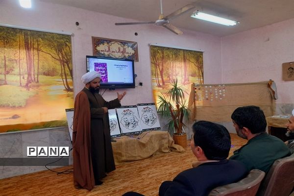 برپایی نمایشگاه کتاب در کانون فرهنگی تربیتی شهید باهنر امیدیه