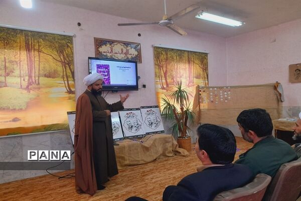 برپایی نمایشگاه کتاب در کانون فرهنگی تربیتی شهید باهنر امیدیه