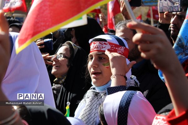 همایش بزرگ اقتدار شهدایی بسیج در نایین