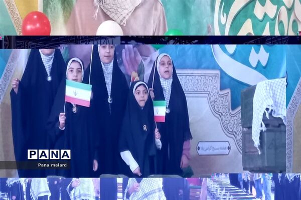 گلباران و عطر افشانی مزار شهدای ملارد در هفته بسیج