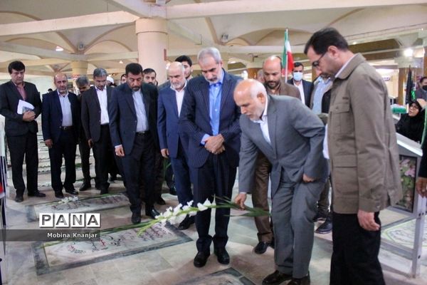 تجدیدمیثاق وزیر آموزش و پرورش با آرمان‎‌های شهدا در بوشهر