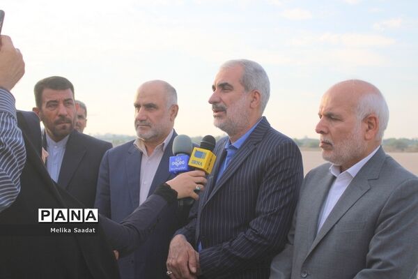 استقبال از وزیر آموزش و پرورش در فرودگاه بین المللی بوشهر
