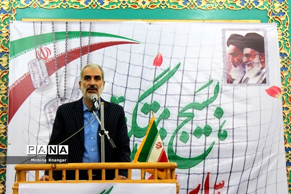 گردهمایی بسیج در بهشت صادق بوشهر