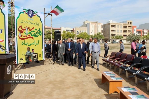 کلنگ ساخت هنرستان شهید داریوش رضایی‌نژاد در ریشهر بوشهر