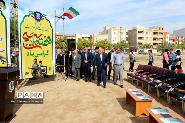 کلنگ ساخت هنرستان شهید داریوش رضایی‌نژاد در ریشهر بوشهر
