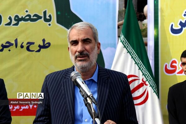کلنگ ساخت هنرستان شهید داریوش رضایی‌نژاد در ریشهر بوشهر