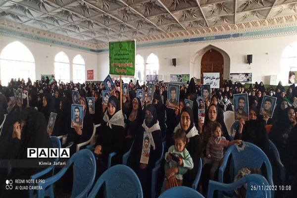 حضور پرشکوه دانش‌آموزان کاشمری در همایش بزرگ اقتدار بسیج