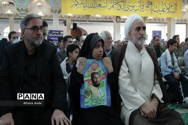 حضور پرشکوه دانش‌آموزان کاشمری در همایش بزرگ اقتدار بسیج