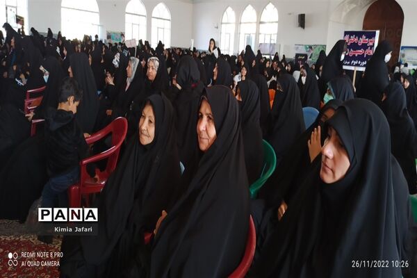 حضور پرشکوه دانش‌آموزان کاشمری در همایش بزرگ اقتدار بسیج