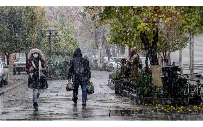 کاهش ۶ تا ۸ درجه‌ای دمای هوا در اردبیل