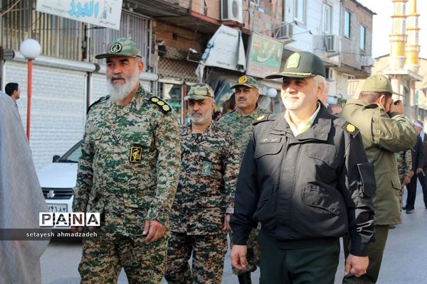 همایش اقتدار بسیج در گلوگاه