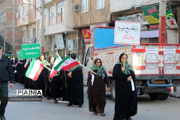 همایش اقتدار بسیج در گلوگاه