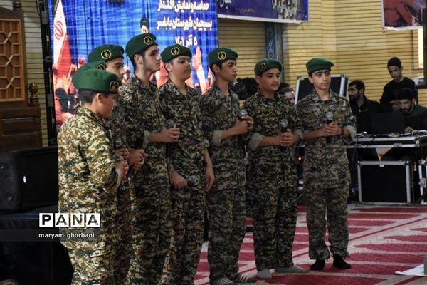 همایش اقتدار بسیج در بابلسر