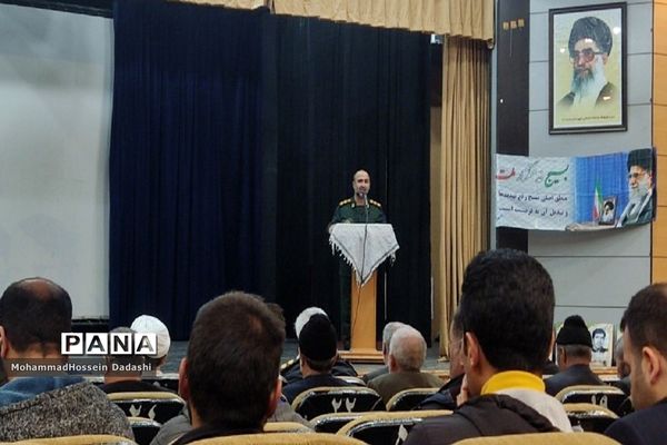 رزمایش اقتدار بسیجیان شهرستان خرمدره