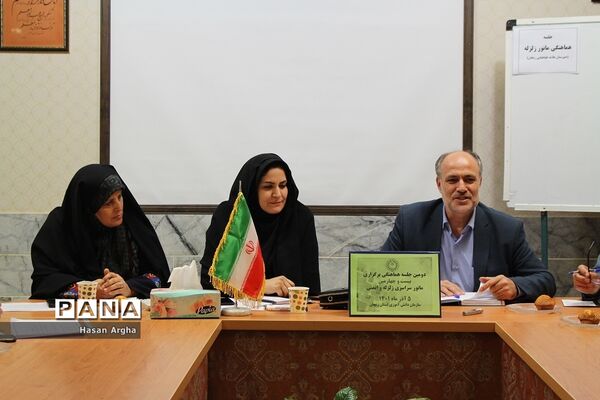جلسه هماهنگی مانور سراسری زلزله در زنجان