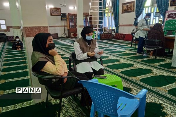 ارائه خدمات رایگان پزشکی در روستای حصار حسن بیک