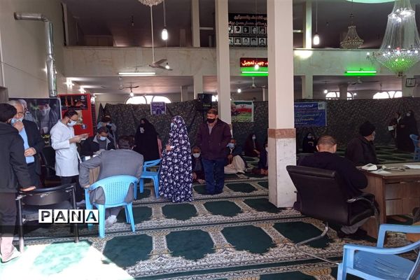 ارائه خدمات رایگان پزشکی در روستای حصار حسن بیک