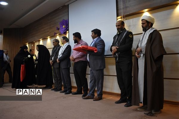 تجلیل از جانبازان بهاباد به مناسبت اعیاد شعبانیه