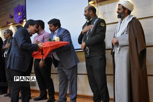 تجلیل از جانبازان بهاباد به مناسبت اعیاد شعبانیه