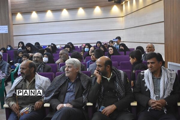 تجلیل از جانبازان بهاباد به مناسبت اعیاد شعبانیه