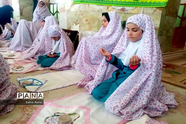 جشن تکلیف دانش‌آموزان مدارس آباده