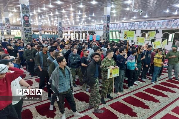 اتمام سفر معنوی راهیان نور پسران منطقه ۵