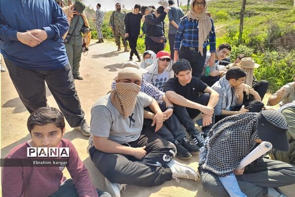 اتمام سفر معنوی راهیان نور پسران منطقه ۵