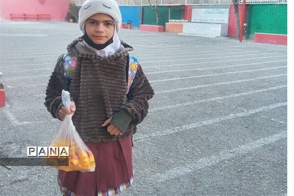 اهداء ویلچر به دانش‌آموز معلول مدرسه استثنایی در شهرقدس