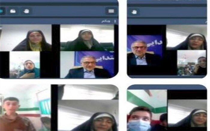 بازدید مجازی معاون وزیر آموزش و پرورش از کلاس درس معلم بوشهری