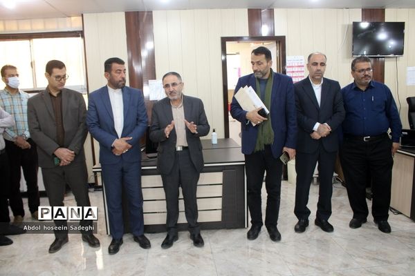 شروع فعالیت ستاد ارتباطات مردمی سفر ریاست جمهوری در آموزش و پرورش استان بوشهر